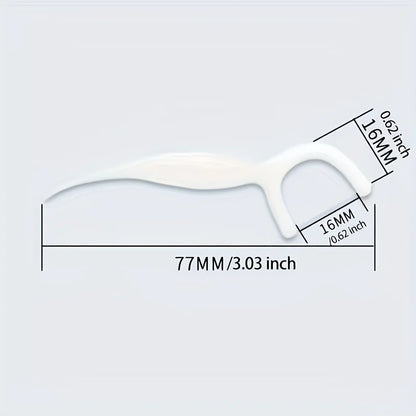 Deep Cleaning Dental Floss Picks – 50 Pack