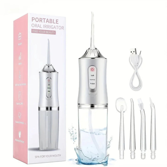 Advanced High-Pressure Oral Irrigator – Portable Dental Water Flosser for Deep Cleaning & Gum Care